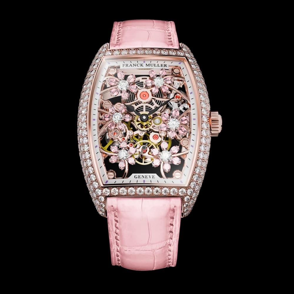Franck Muller 2850 S6 SQT CURVEX CUT FLOWER SA D