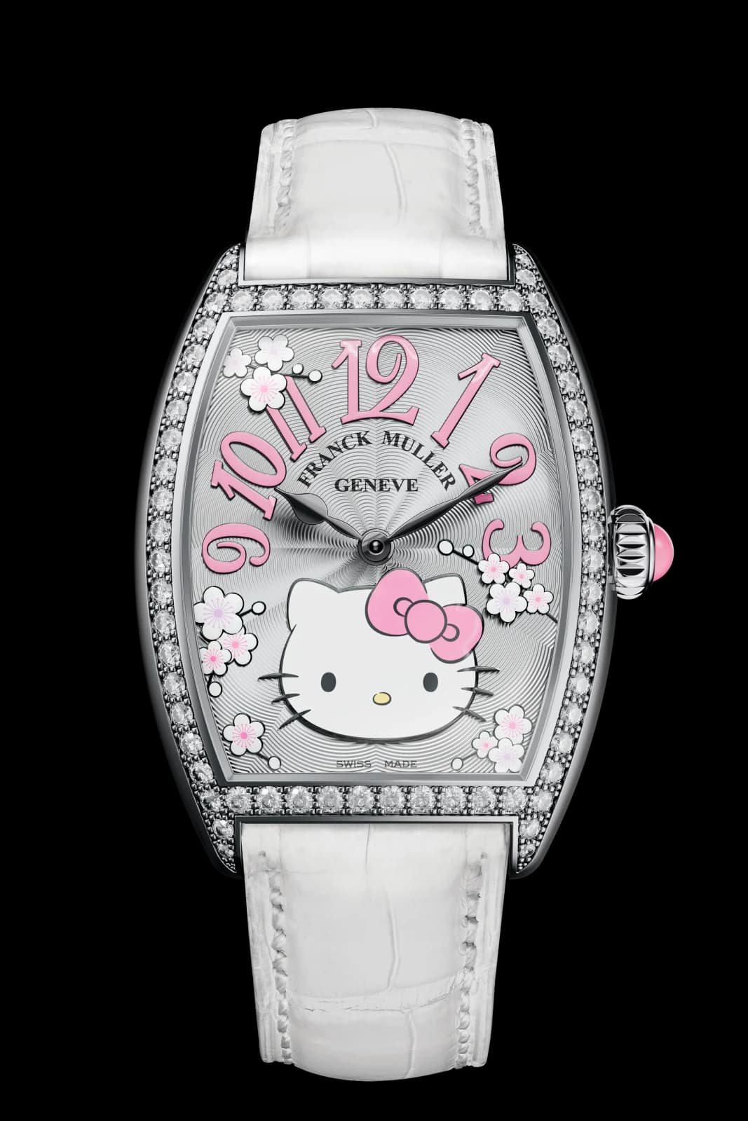 Franck Muller 7502 QZ D 1R HELLO KITTY SAKURA