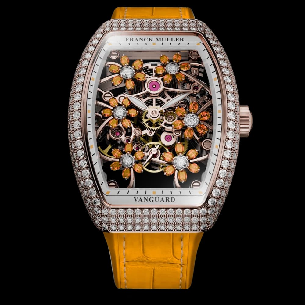 Franck Muller V 32 S6 SQT CURVEX CUT FLOWER SA D