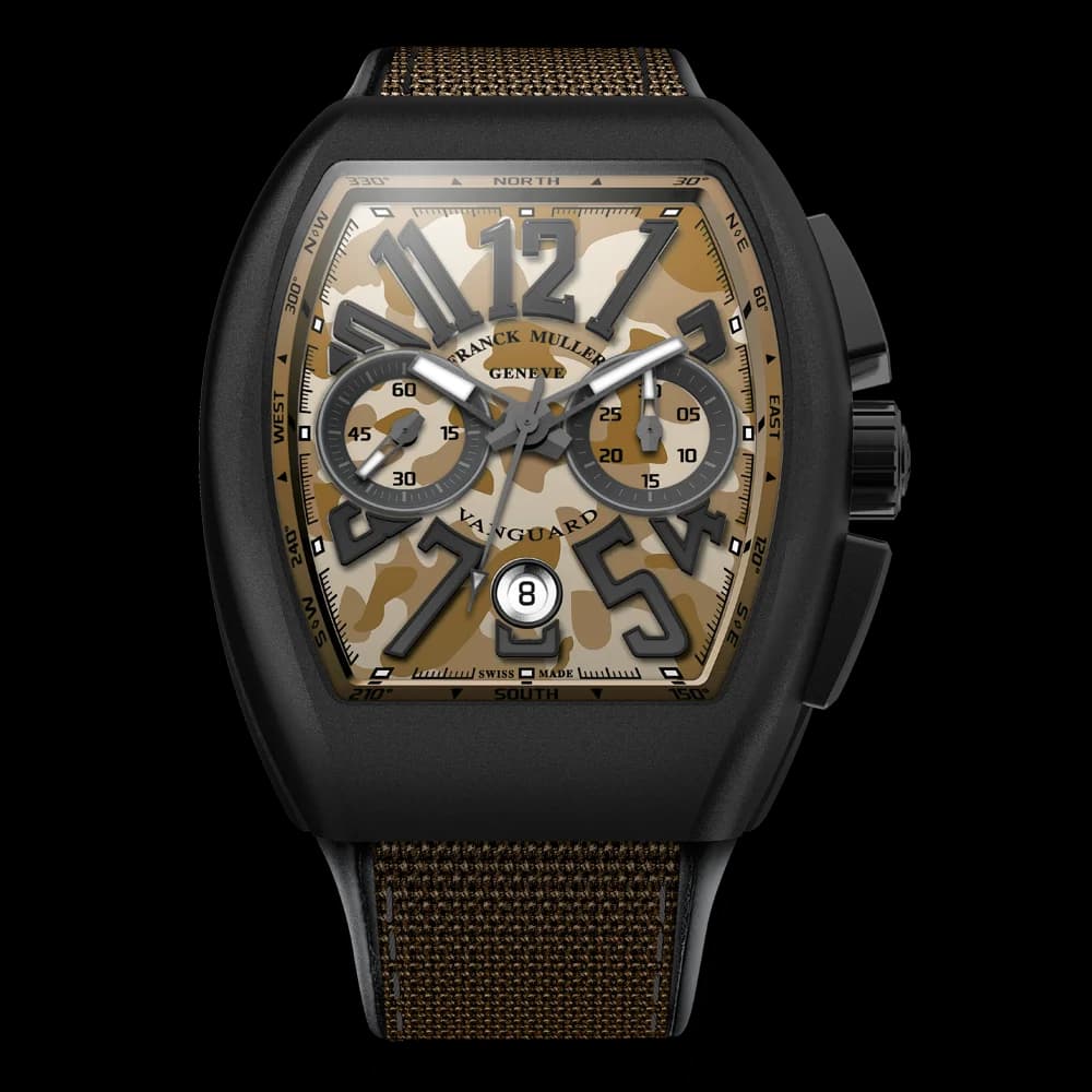 Franck Muller V 45 CC DT CAMOU MC NR