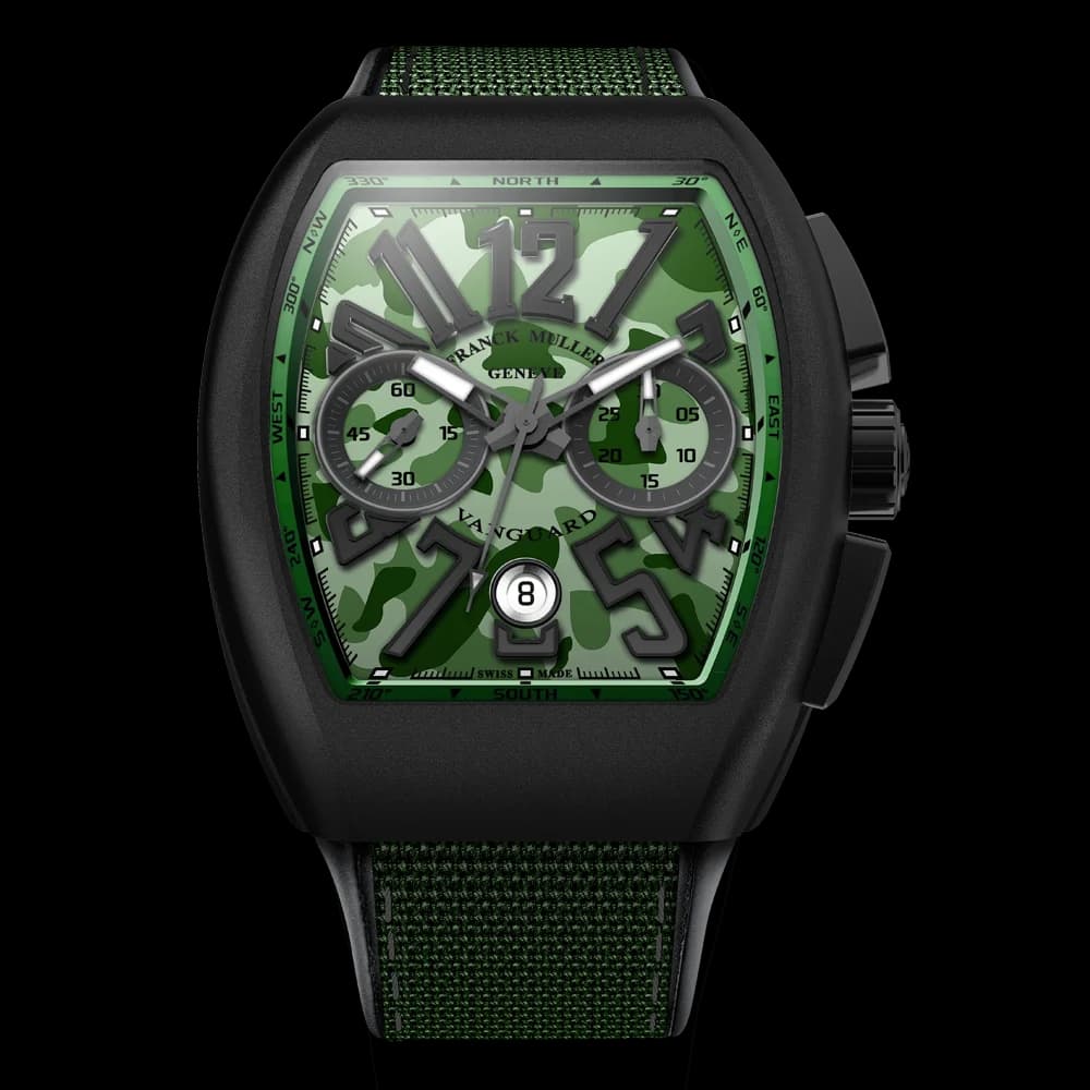 Franck Muller V 45 CC DT CAMOU NR MC
