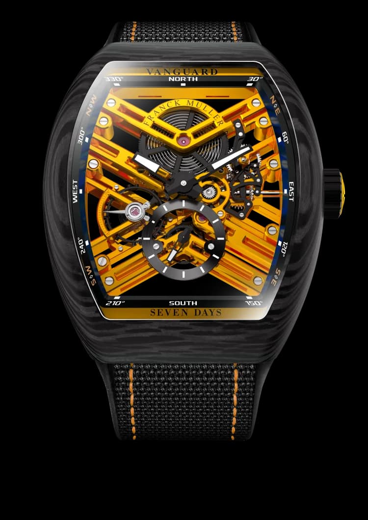 Franck Muller V 45 S6 SQT MVT NT JA CARBONE