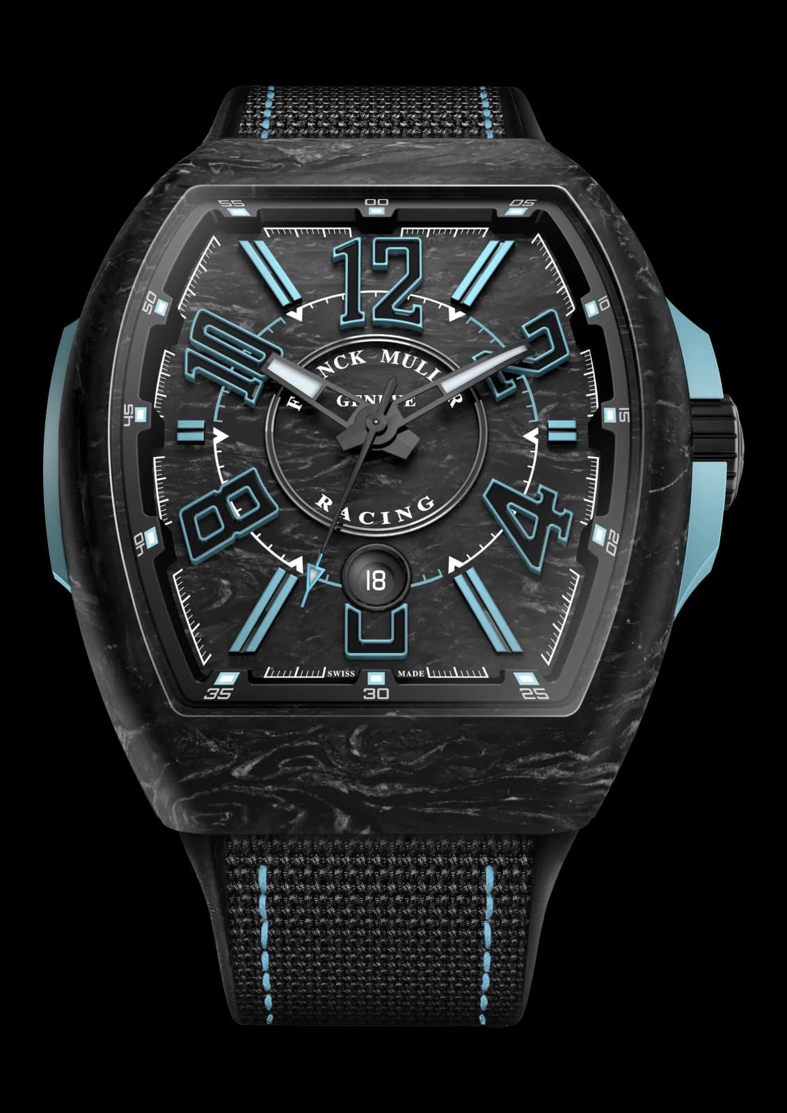 Franck Muller V 45 SC DT RCG KRYPTON 2 CARBONE NR